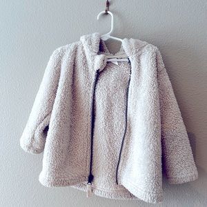 Hanna Andersson teddy bear jacket 3T